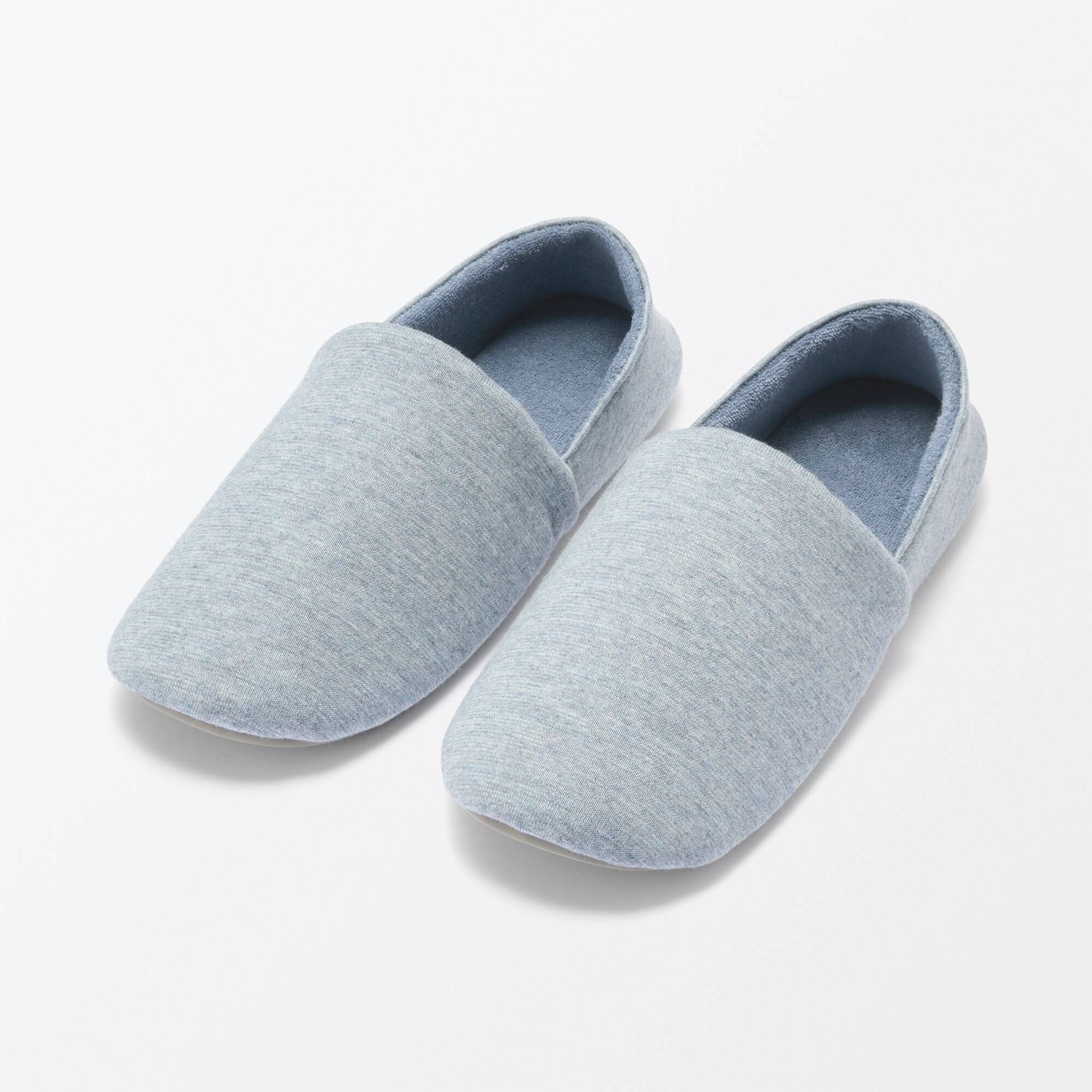 綿混天竺携帯用ルームシューズ