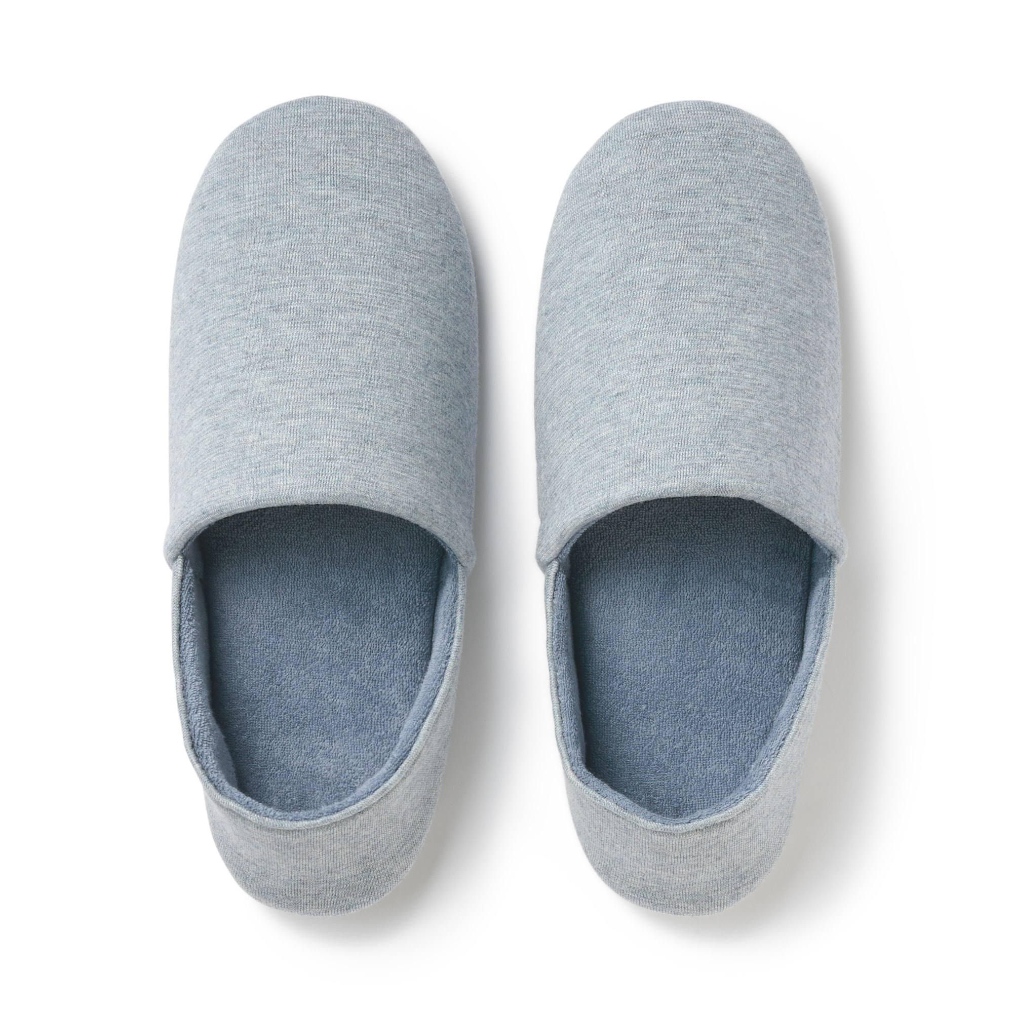 綿混天竺携帯用ルームシューズ