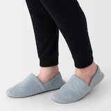 綿混天竺携帯用ルームシューズ