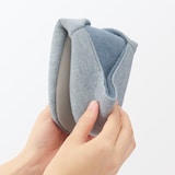 綿混天竺携帯用ルームシューズ