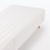 綿　サッカー織　敷パッド／Ｓ