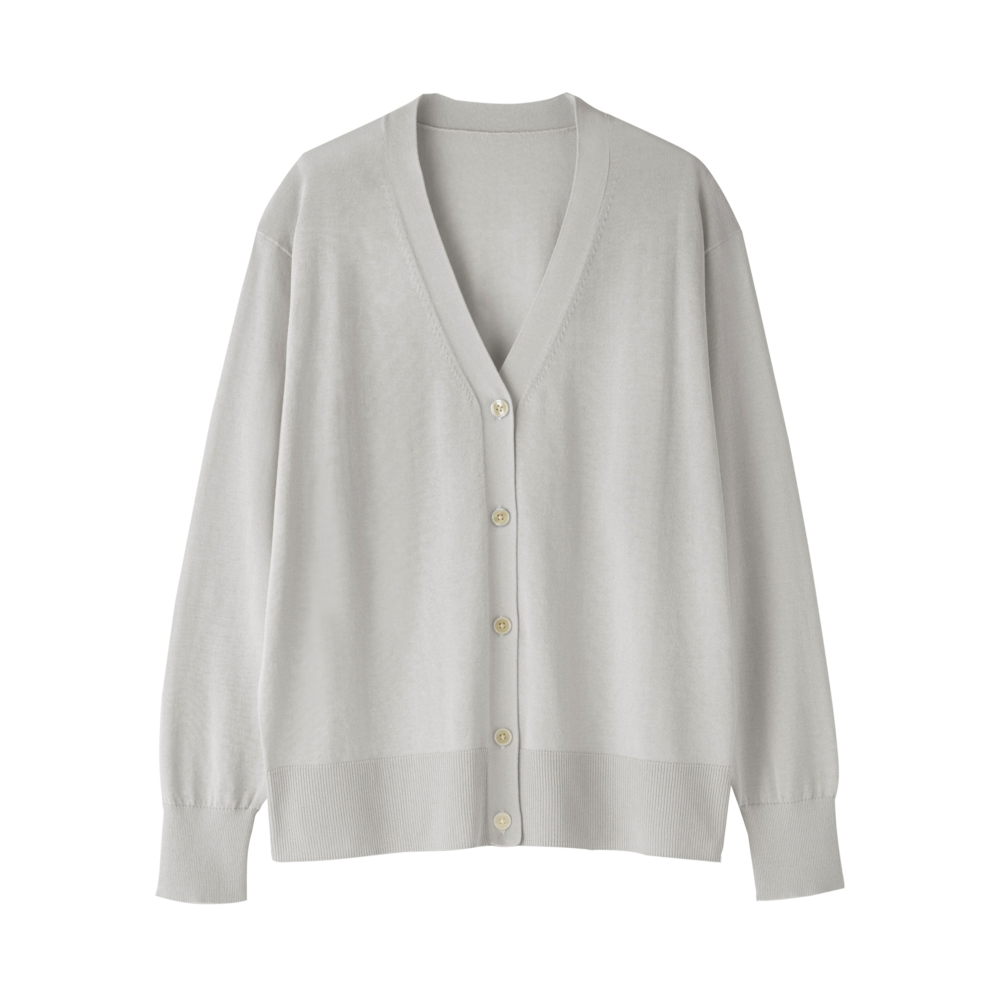婦人　ＵＶカットライトニットＶネックカーディガン