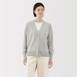 婦人　ＵＶカットライトニットＶネックカーディガン