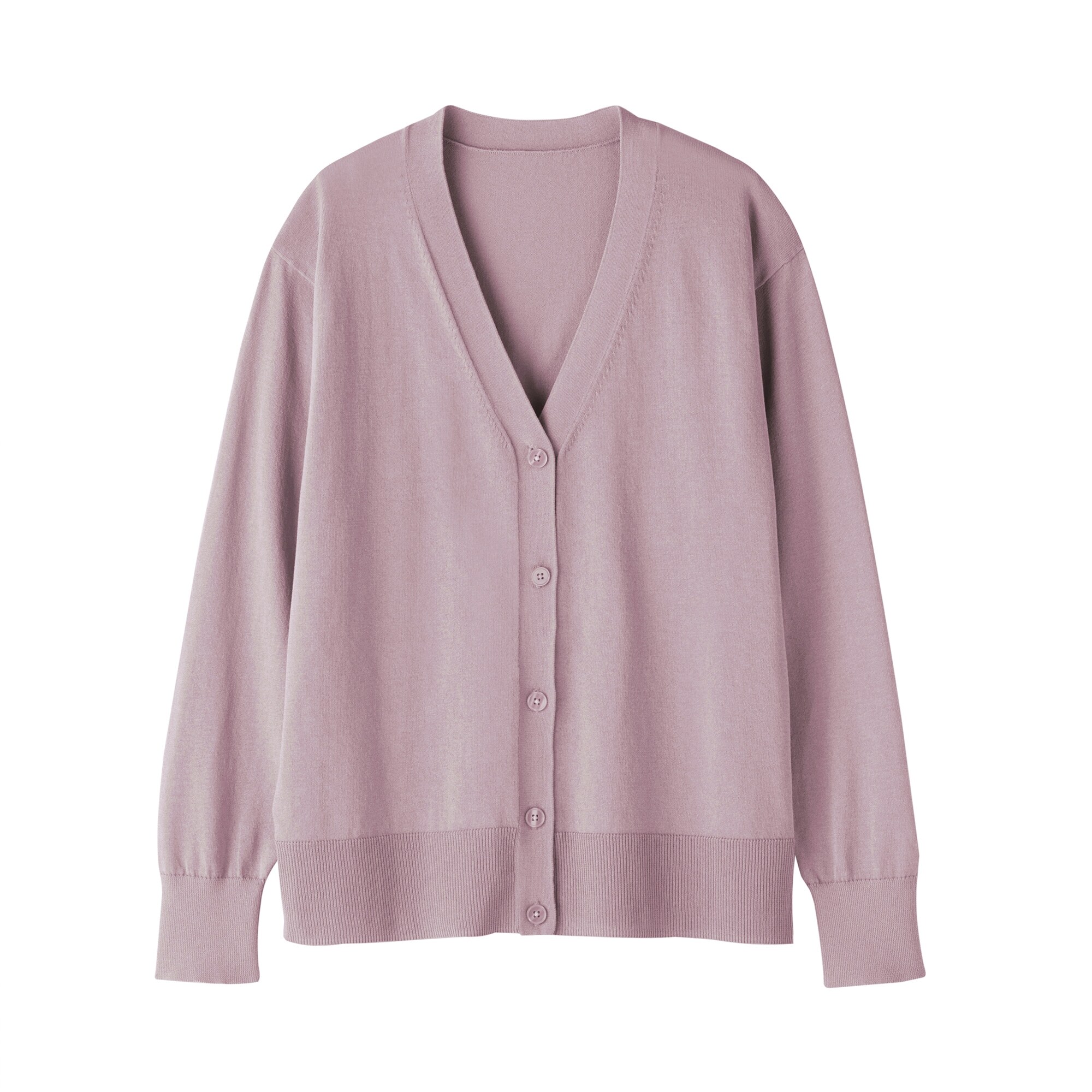 MUJI (無印良品) - MUJI labo(ムジラボ) 自然のまんまの色Vネックカーディガン レディース MUJI (無印良品) - ムジラボ 自然のまんまの色 カシミヤVネック