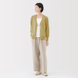 婦人　ＵＶカットライトニットＶネックカーディガン