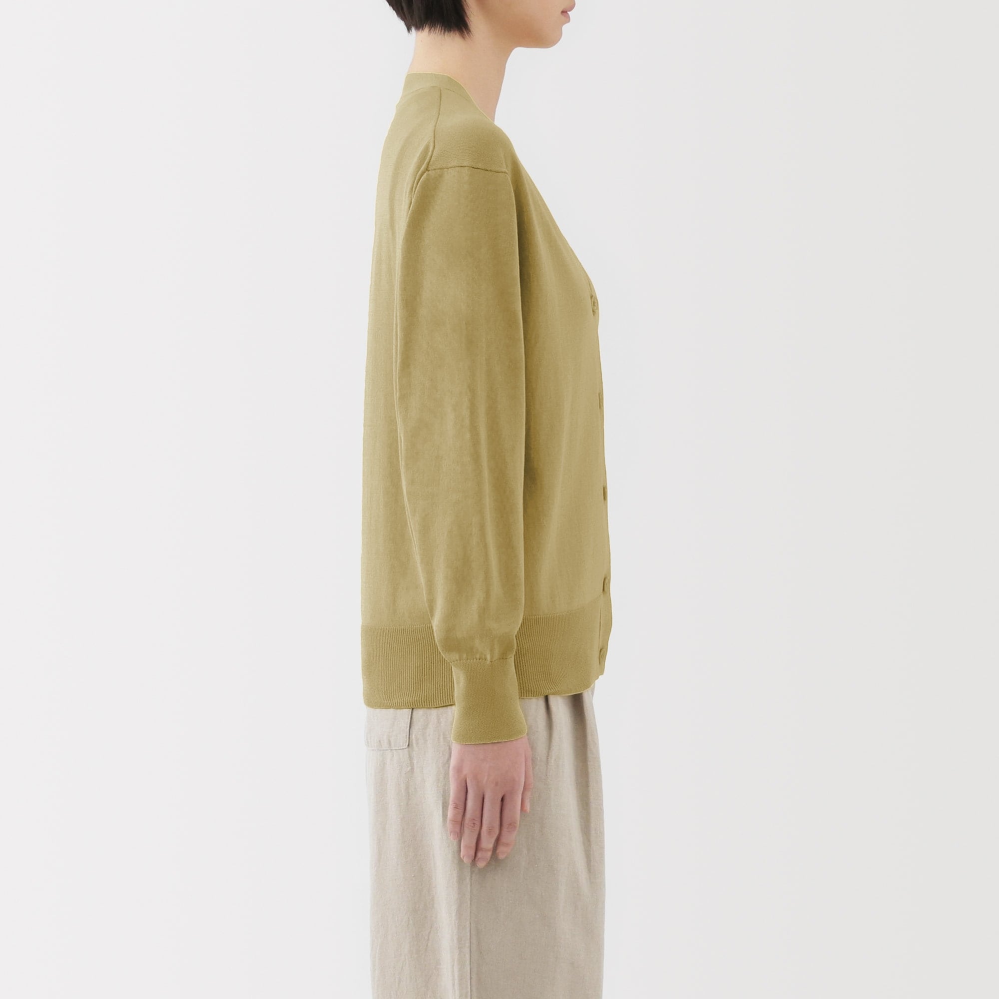 婦人　ＵＶカットライトニットＶネックカーディガン