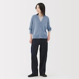 婦人　ＵＶカットライトニットＶネックカーディガン