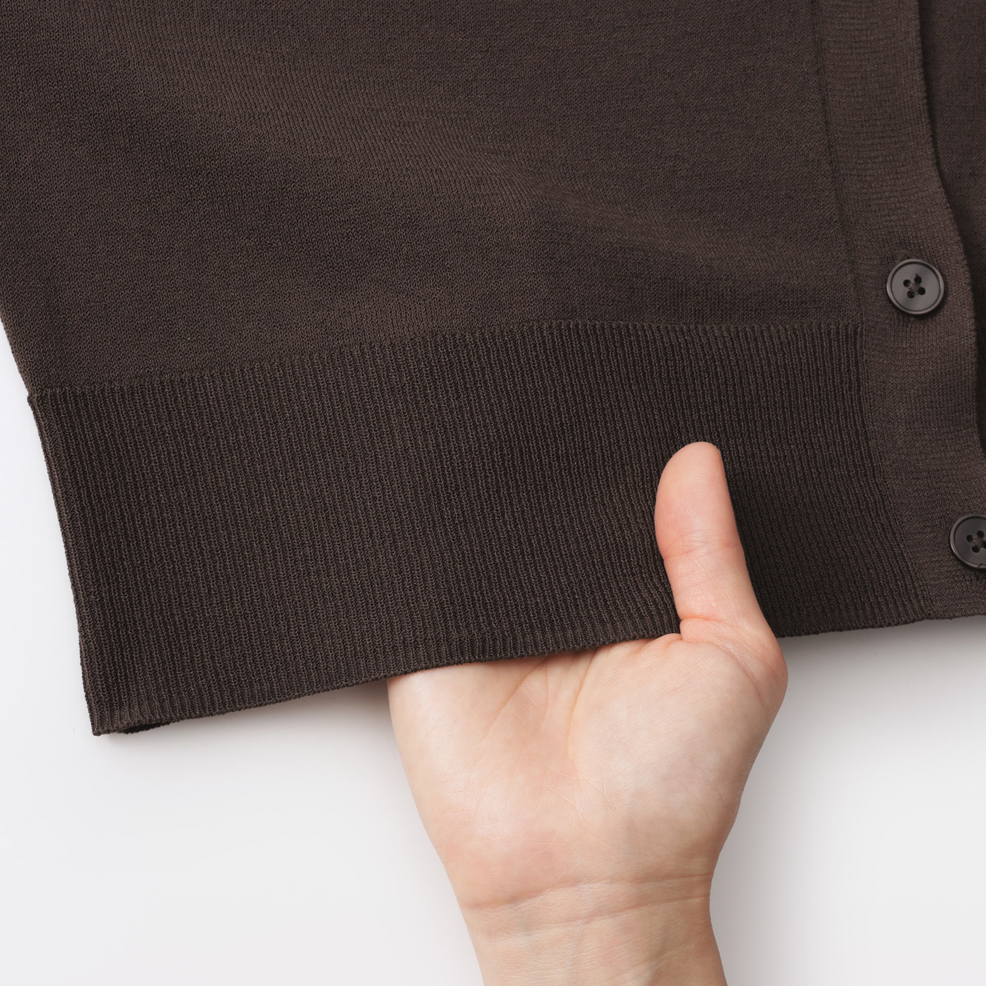 婦人　ＵＶカットライトニットＶネックカーディガン