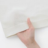 婦人　ＵＶカット強撚コットン五分袖セーター