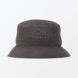 リネン混　ニット　バケットハット