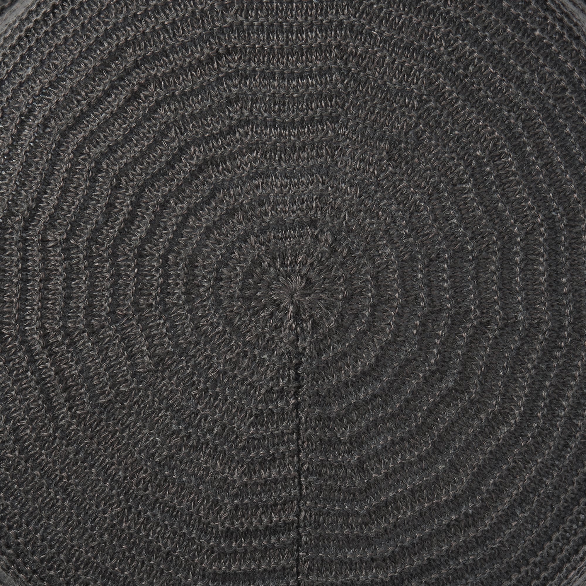 リネン混　ニット　バケットハット