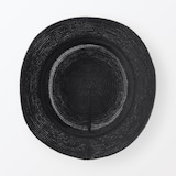 リネン混　ニット　バケットハット