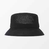 リネン混　ニット　バケットハット