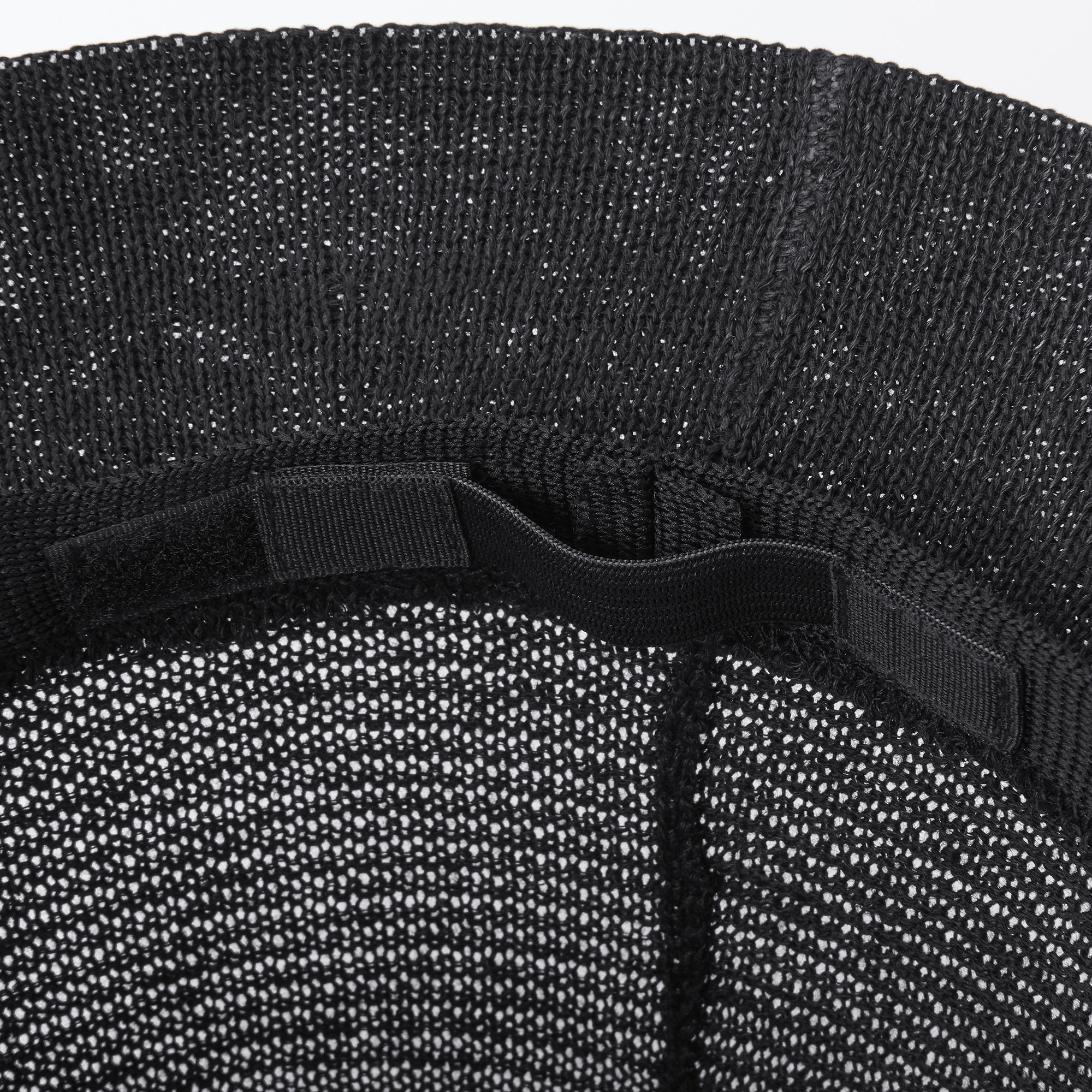 リネン混　ニット　バケットハット