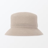 リネン混　ニット　バケットハット