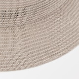 リネン混　ニット　バケットハット