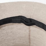 リネン混　ニット　バケットハット