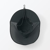 風を通す　ちいさくまとまる　日除け付きハット