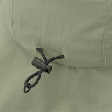 風を通す　ちいさくまとまる　日除け付きハット