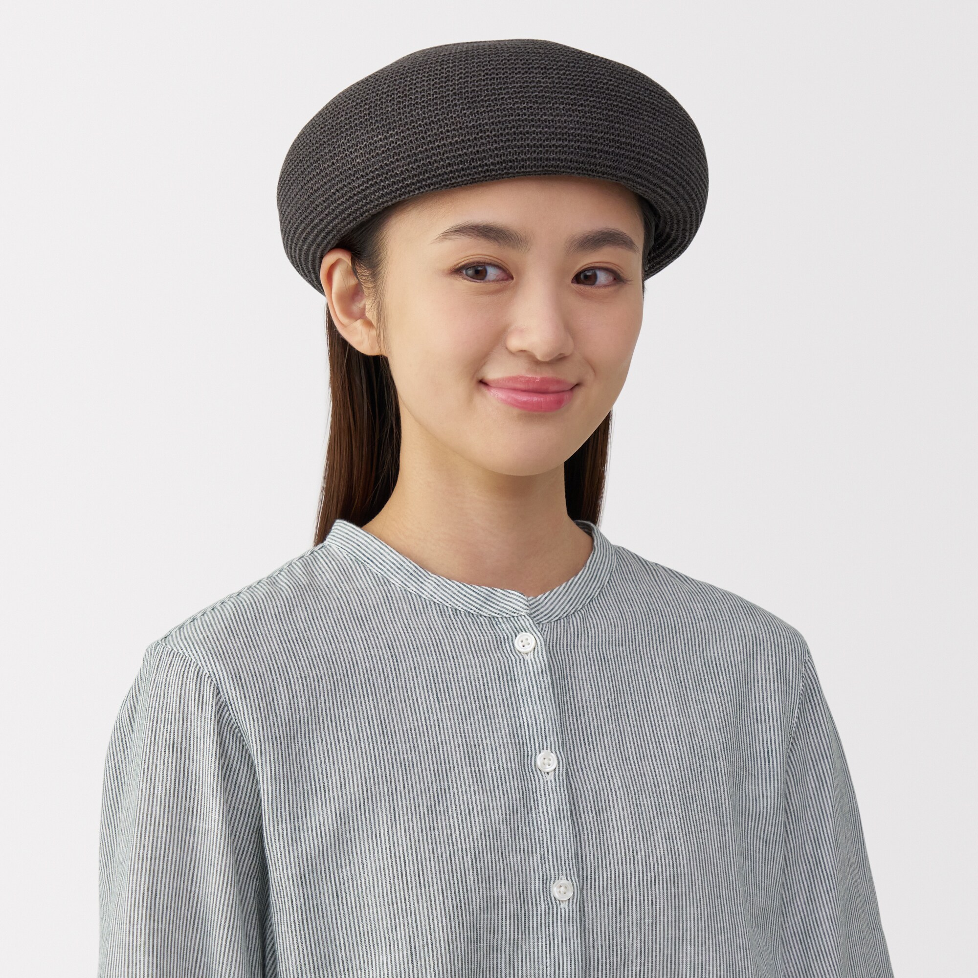 リネン混 ニット ベレー | 無印良品