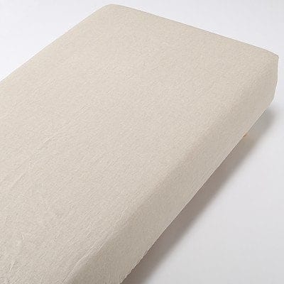 麻平織　ボックスシーツ・ＳＳ