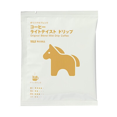 【季節限定】オリジナルブレンドコーヒー　ライトテイスト　ドリップ（個装販売）干支デザイン　１０ｇ