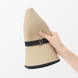 ＵＶカット　洗えてたためる　キャペリン