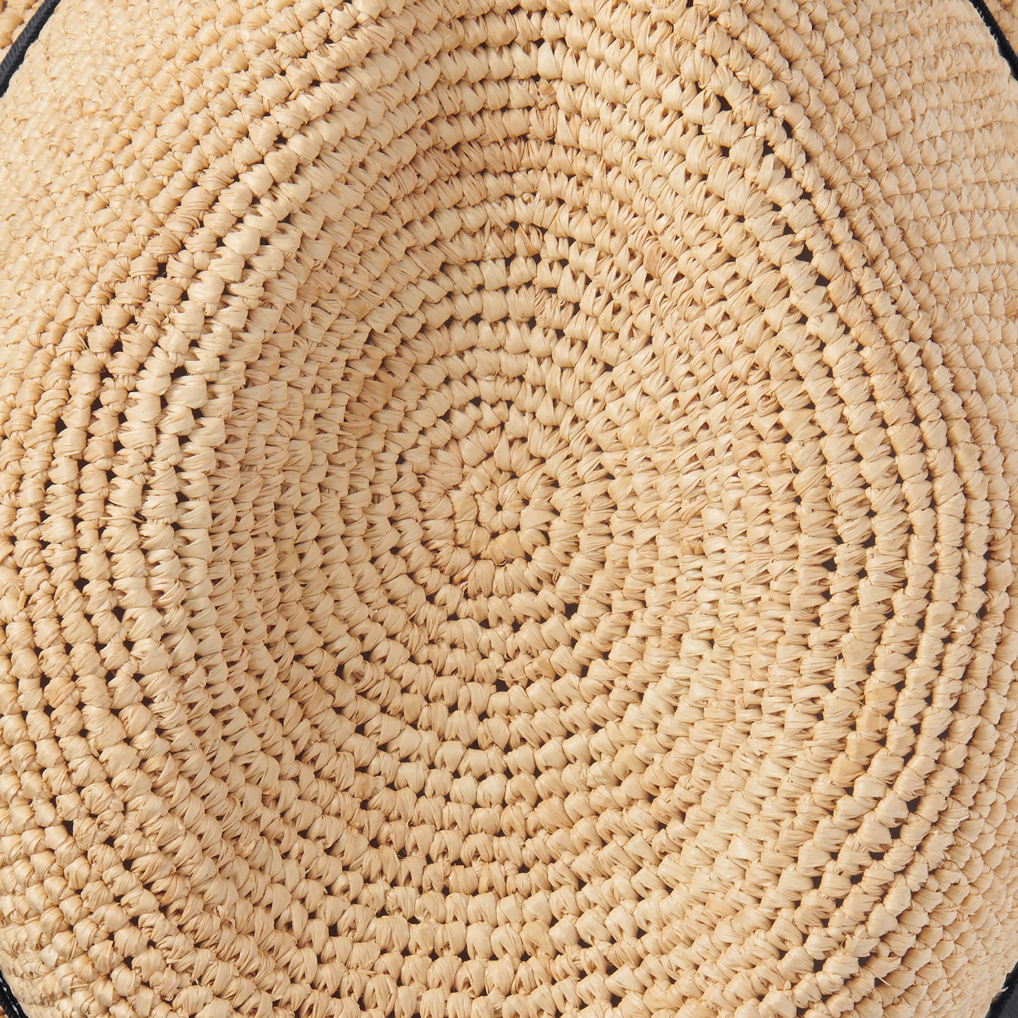 ラフィア　たためる　中折れ帽子