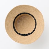 ラフィア　たためる　キャペリン