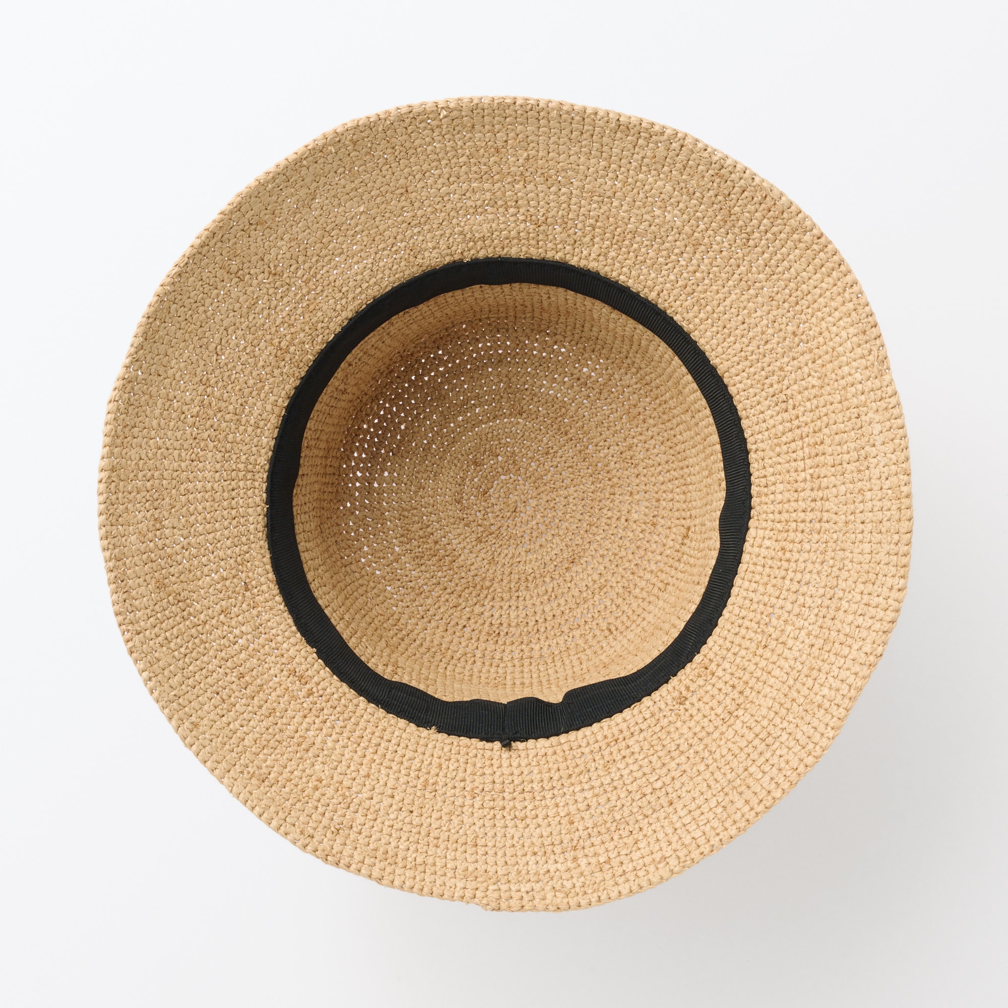 ラフィア　たためる　キャペリン