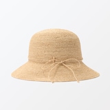 ラフィア　たためる　キャペリン