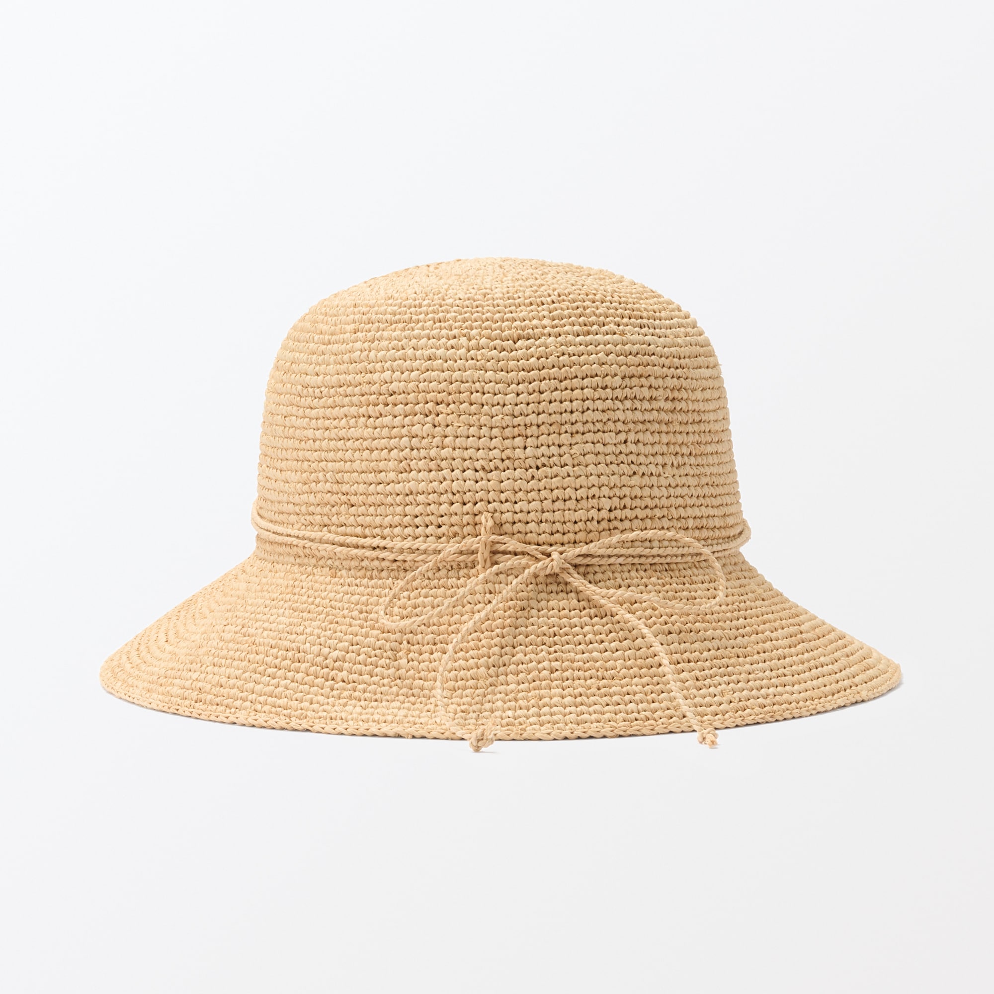 ラフィア　たためる　キャペリン