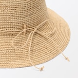 ラフィア　たためる　キャペリン