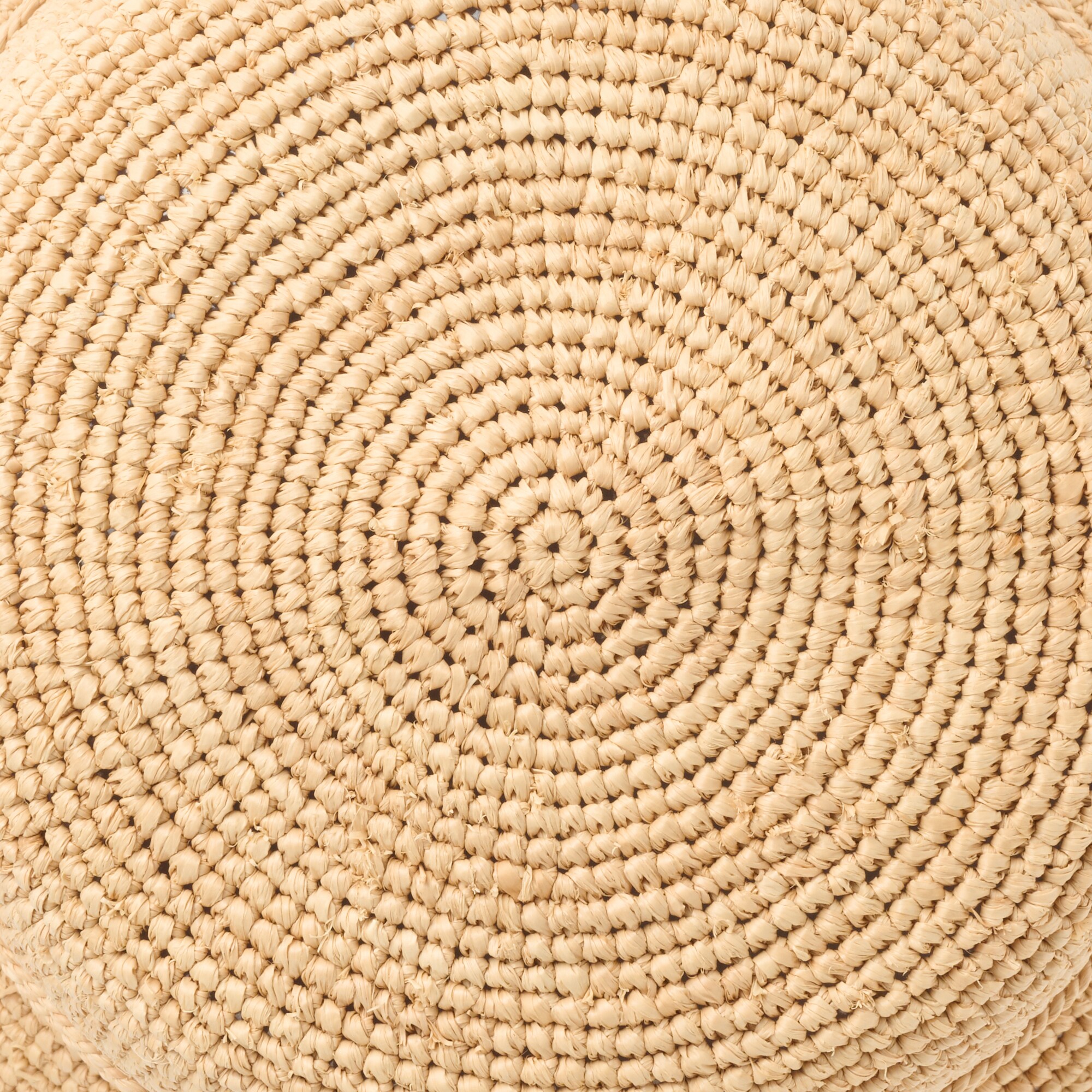 ラフィア　たためる　キャペリン