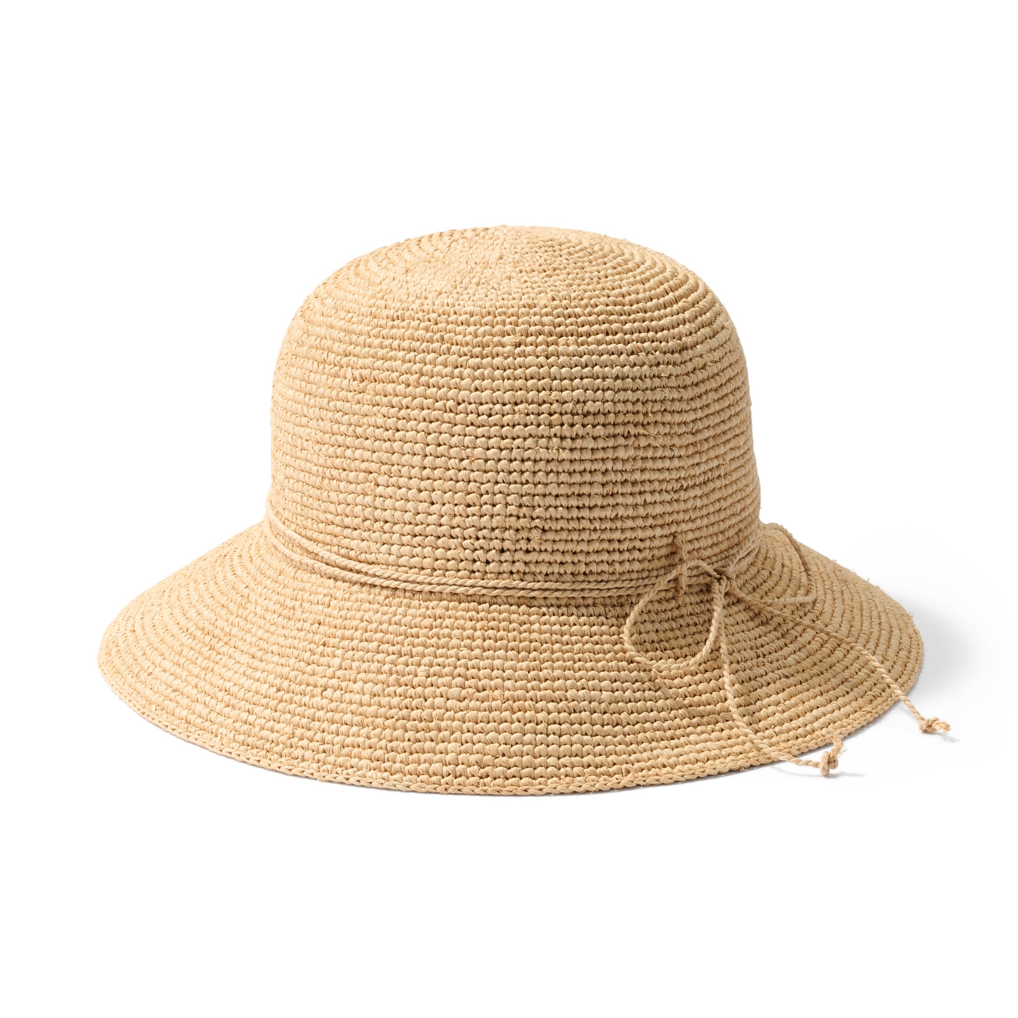 ラフィア　たためる　キャペリン