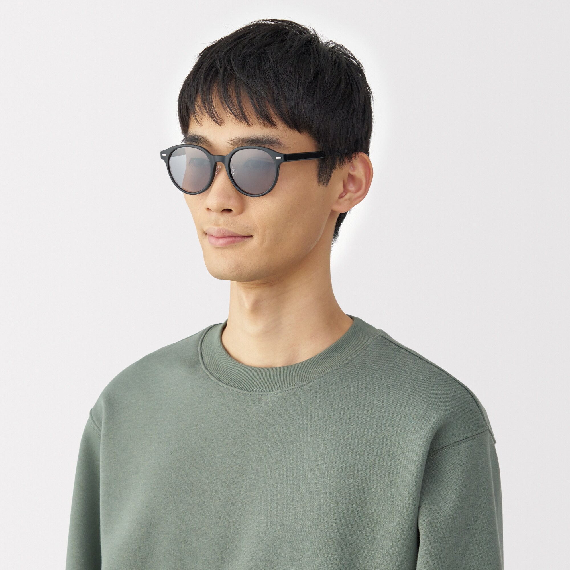 UV400カット ラージボストン型 サングラス | 無印良品