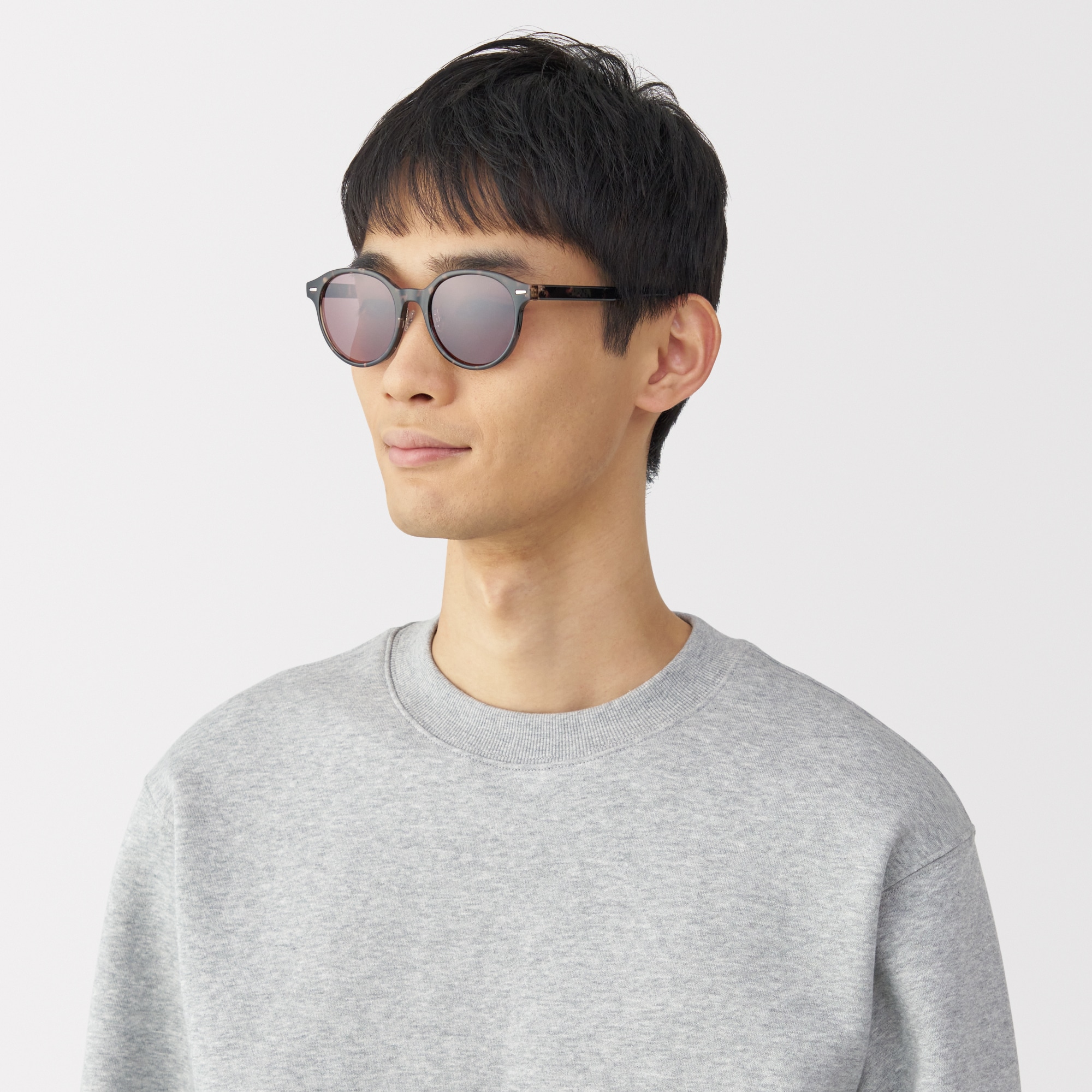 UV400カット ラージボストン型 サングラス | 無印良品