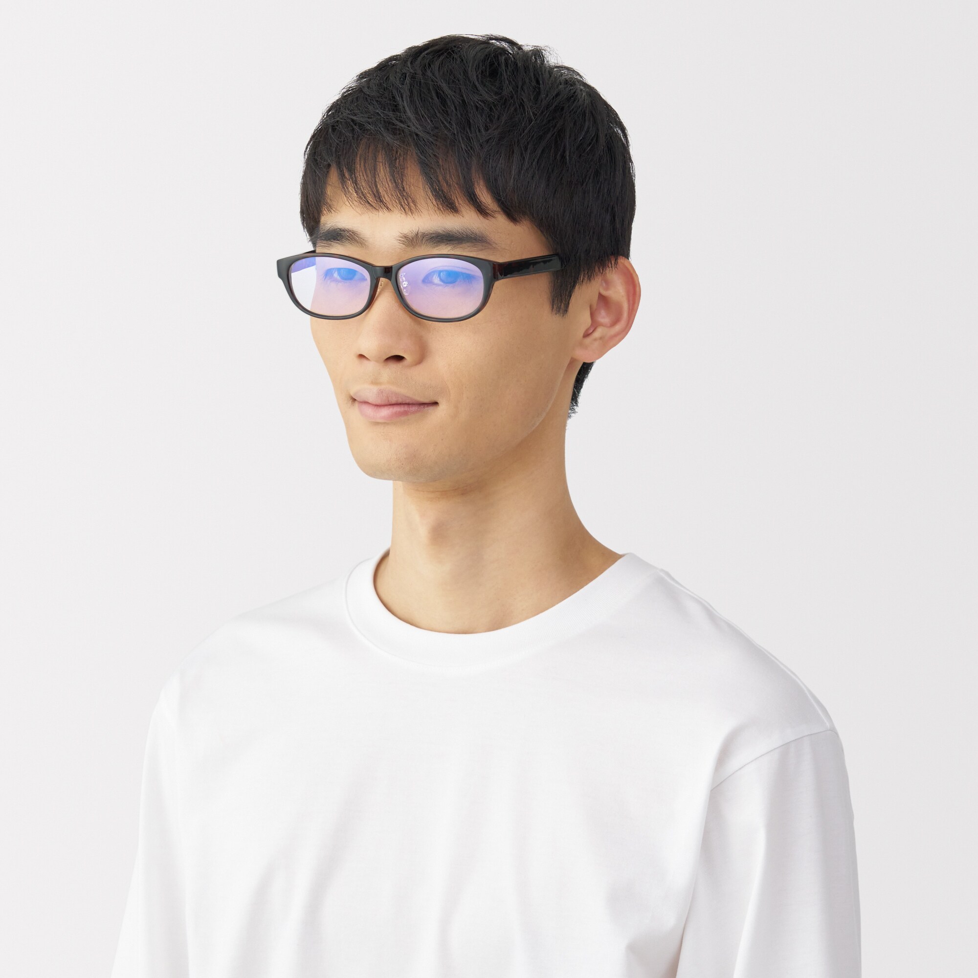 青いオーバルサングラス 楽天市場】FLAT LENS OVAL SUNGLASS（フラットレンズオーバル