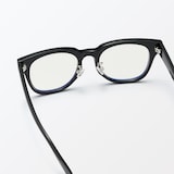 ブルーライト対応　ウェリントン型サングラス