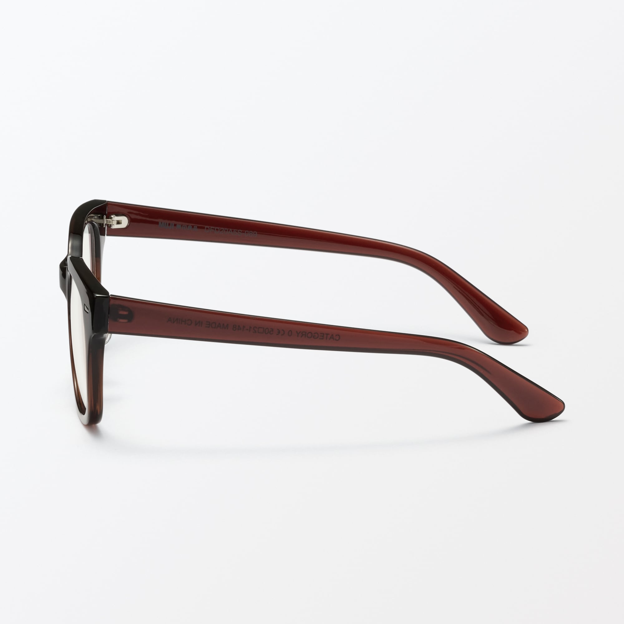 ブルーライト対応　ウェリントン型サングラス