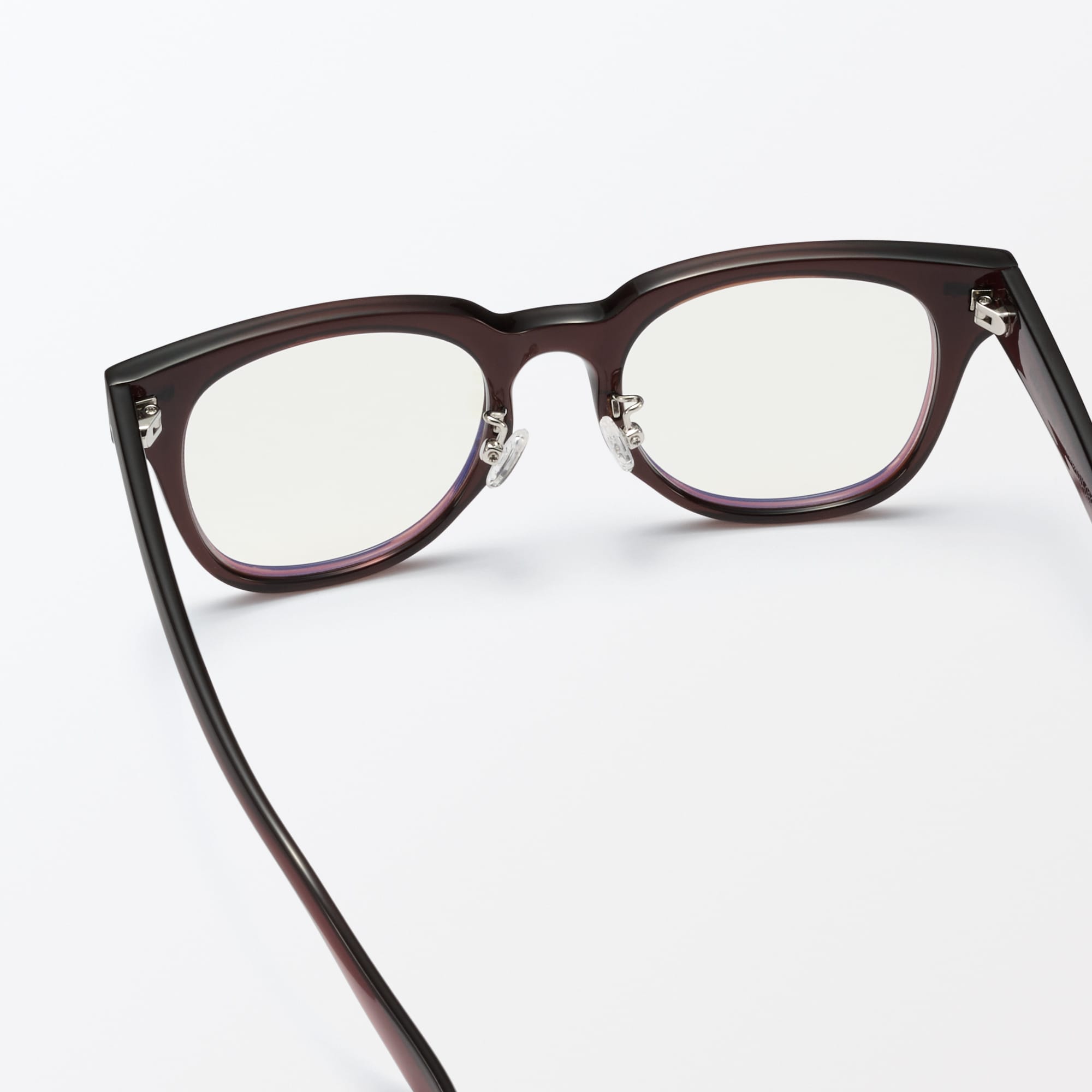 ブルーライト対応　ウェリントン型サングラス