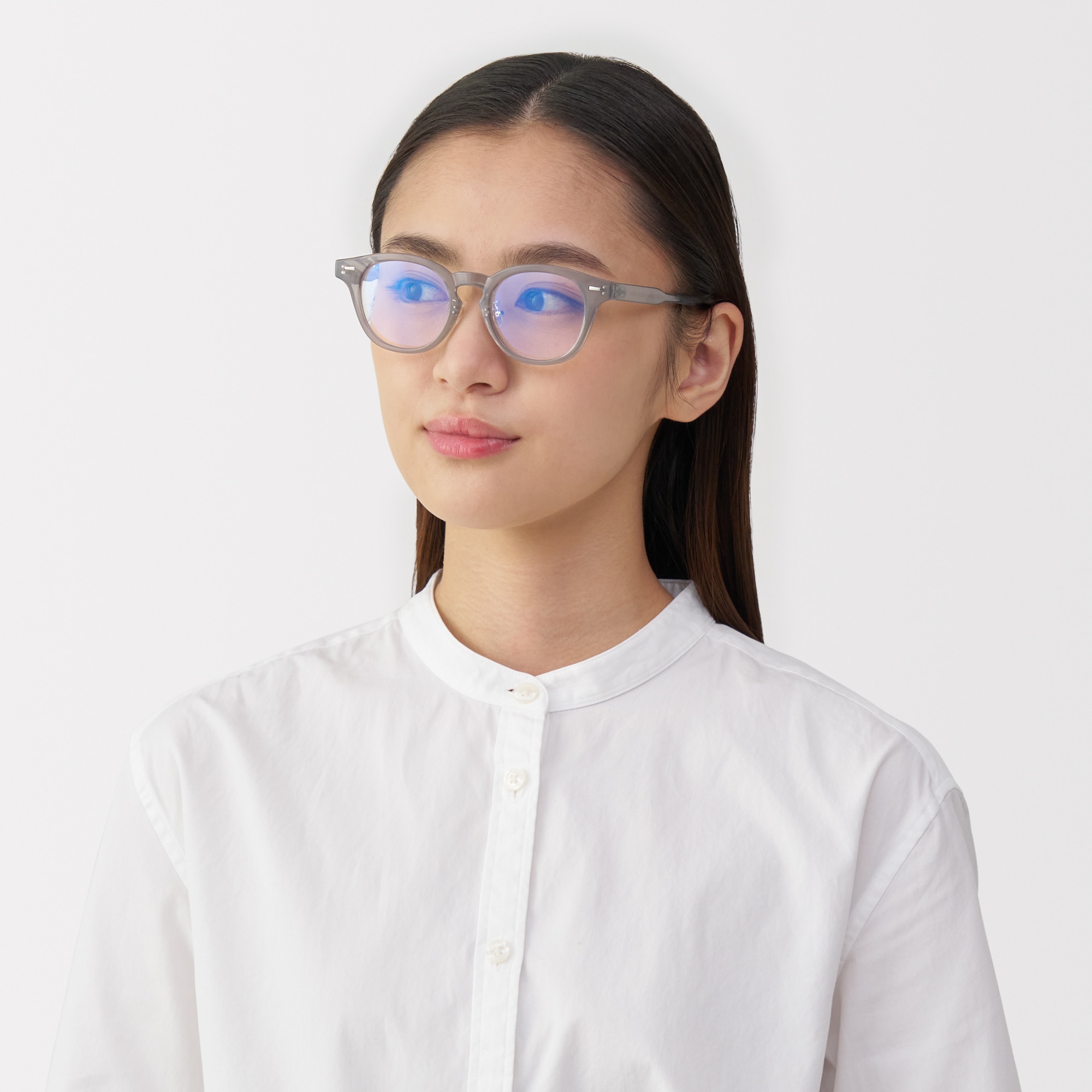 ブルーライト対応　ボストン型　サングラス