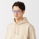 ブルーライト対応　ボストン型　サングラス