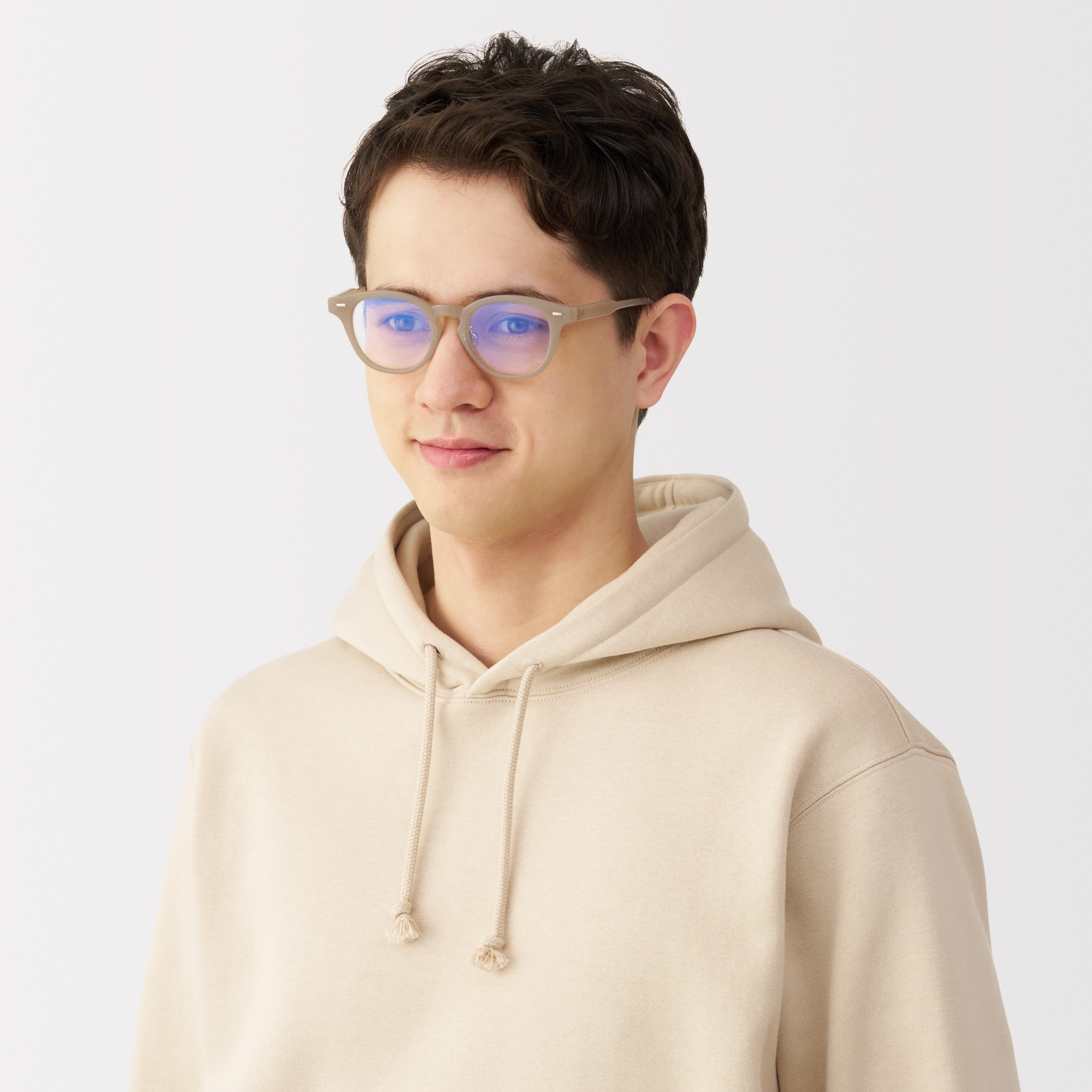 ブルーライト対応　ボストン型　サングラス