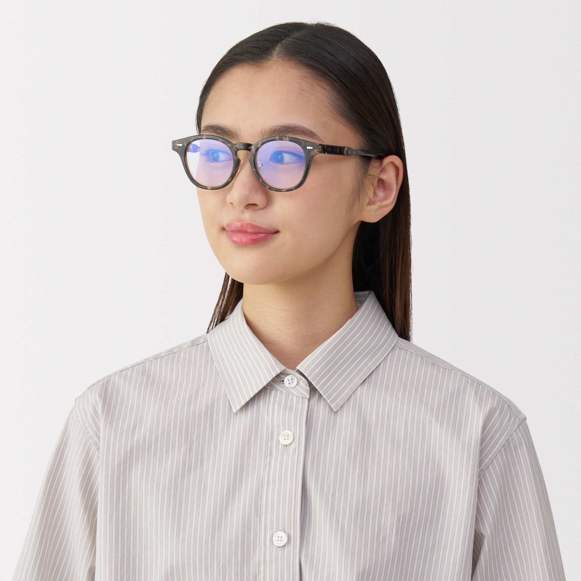 ブルーライト対応　ボストン型　サングラス