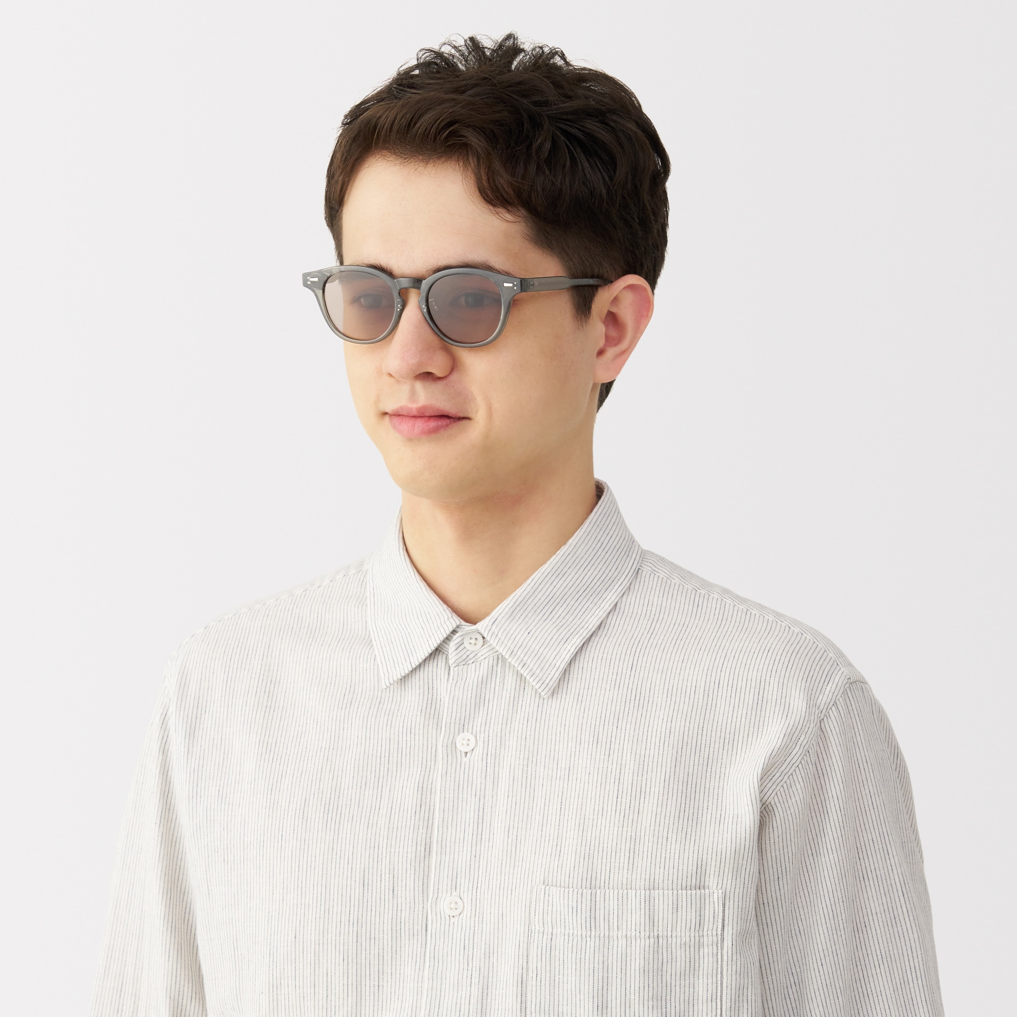 ＵＶ４００カット　ボストン型　サングラス