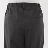 紳士　乾きやすいイージータックワイドパンツ