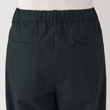 紳士　乾きやすいイージータックワイドパンツ