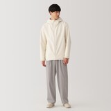 紳士　乾きやすいイージータックワイドパンツ