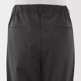 紳士　乾きやすいイージータックワイドパンツ